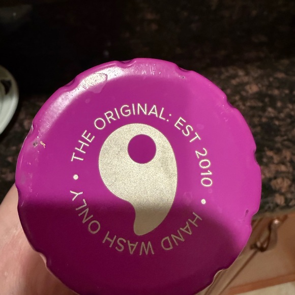 S'well Purple Water Bottle with Dachshund Pattern - Picture 2 of 3